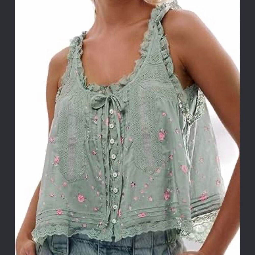 Free-people Women's multi Blouse